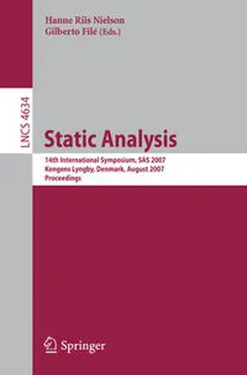 Riis Nielson / Filé |  Static Analysis | eBook | Sack Fachmedien