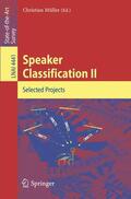 Müller |  Speaker Classification II | Buch |  Sack Fachmedien