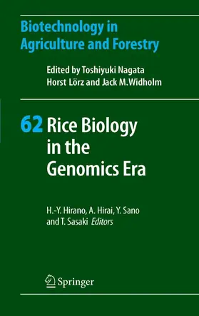 Hirano / Hirai / Sano | Rice Biology in the Genomics Era | E-Book | sack.de