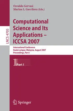 Gervasi | Computational Science and Its Applications - ICCSA 2007 | E-Book | sack.de