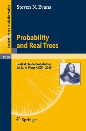 Evans |  Probability and Real Trees | Buch |  Sack Fachmedien