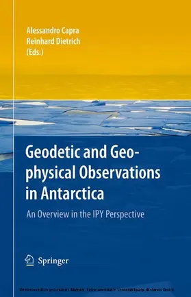 Capra / Dietrich | Geodetic and Geophysical Observations in Antarctica | E-Book | www.sack.de