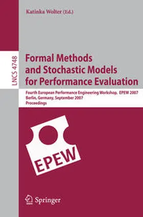 Wolter | Formal Methods and Stochastic Models for Performance Evaluation | E-Book | sack.de
