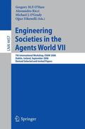 O’Hare / Dikenelli / Ricci |  Engineering Societies in the Agents World VII | Buch |  Sack Fachmedien