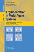 Maudet / Rahwan / Parsons |  Argumentation in Multi-Agent Systems | Buch |  Sack Fachmedien