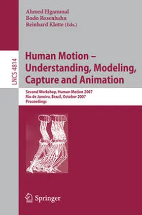 Elgammal / Rosenhahn / Klette | Human Motion - Understanding, Modeling, Capture and Animation | E-Book | sack.de