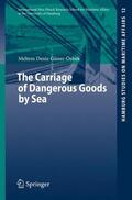 Güner-Özbek |  Güner-Özbek, M: Carriage of Dangerous Goods by Sea | Buch |  Sack Fachmedien