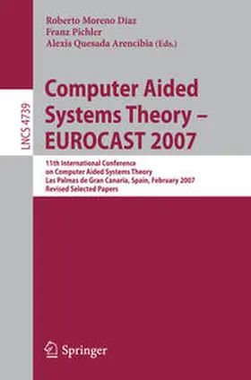 Moreno Díaz / Pichler / Quesada Arencibia | Computer Aided Systems Theory - EUROCAST 2007 | E-Book | sack.de