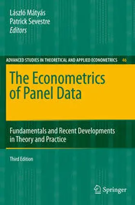 Sevestre / Mátyás |  The Econometrics of Panel Data | Buch |  Sack Fachmedien