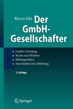 Jula | Der GmbH-Gesellschafter | E-Book | sack.de