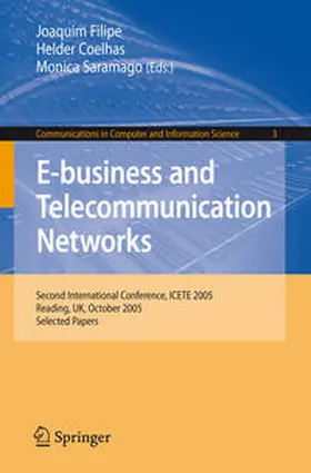 Filipe / Coelhas / Saramago | E-business and Telecommunication Networks | E-Book | sack.de