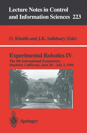 Khatib / Salisbury |  Experimental Robotics IV | Buch |  Sack Fachmedien