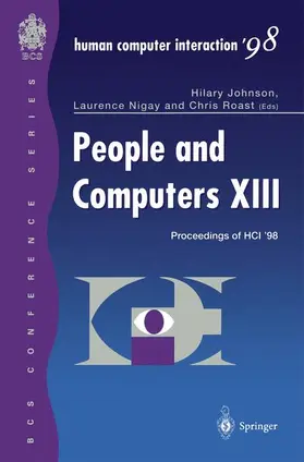 Johnson / Roast / Nigay |  People and Computers XIII | Buch |  Sack Fachmedien