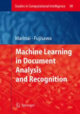 Marinai / Fujisawa | Machine Learning in Document Analysis and Recognition | E-Book | www.sack.de