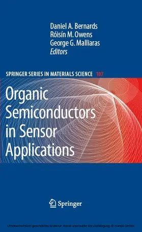 Bernards / Owens / Malliaras | Organic Semiconductors in Sensor Applications | E-Book | www.sack.de