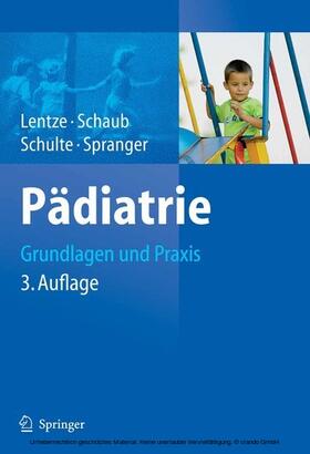 Lentze / Schaub / Schulte | Pädiatrie | E-Book | sack.de