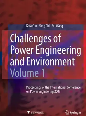 Cen / Chi / Yan |  Challenges of Power Engineering and Environment | eBook | Sack Fachmedien