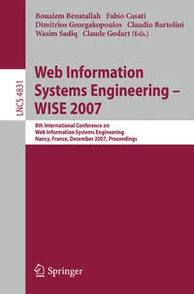 Benatallah / Casati / Georgakopoulos | Web Information Systems Engineering – WISE 2007 | E-Book | sack.de