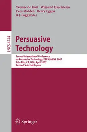 de Kort / IJsselsteijn / Midden |  Persuasive Technology | eBook | Sack Fachmedien