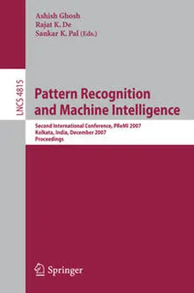 Ghosh / De / Pal | Pattern Recognition and Machine Intelligence | E-Book | sack.de