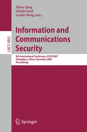 Imai / Wang |  Information and Communications Security | eBook | Sack Fachmedien