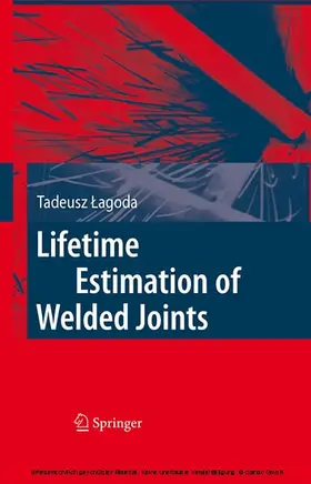 Lagoda | Lifetime Estimation of Welded Joints | E-Book | www.sack.de