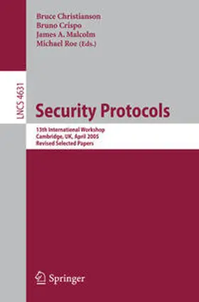 Christianson / Crispo / Malcom | Security Protocols | E-Book | www.sack.de