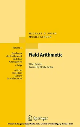 Fried / Jarden | Field Arithmetic | E-Book | www.sack.de