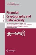 Dhamija / Dietrich |  Financial Cryptography and Data Security | Buch |  Sack Fachmedien