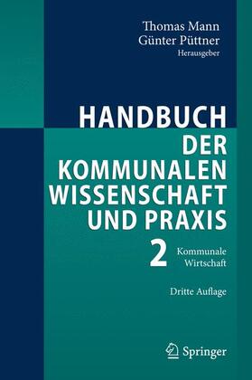 Püttner / Mann |  Handbuch der kommunalen Wissenschaft und Praxis | Buch |  Sack Fachmedien