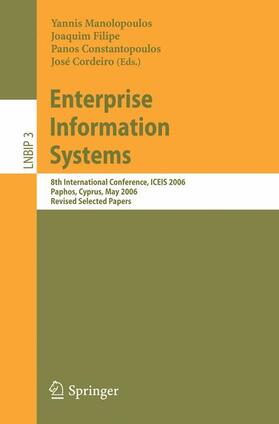 Cordeiro / Constantopoulos / Manolopoulos |  Enterprise Information Systems | Buch |  Sack Fachmedien
