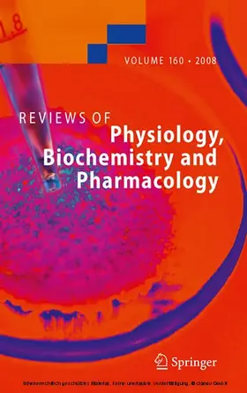 Amara / Bamberg / Offermanns |  Reviews of Physiology, Biochemistry and Pharmacology 160 | eBook | Sack Fachmedien