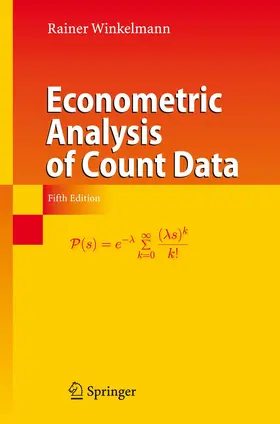 Winkelmann |  Econometric Analysis of Count Data | Buch |  Sack Fachmedien