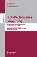 Labarta / Sato / Joe |  High-Performance Computing | Buch |  Sack Fachmedien