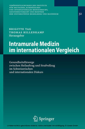 Tag / Hillenkamp | Intramurale Medizin im internationalen Vergleich | E-Book | sack.de