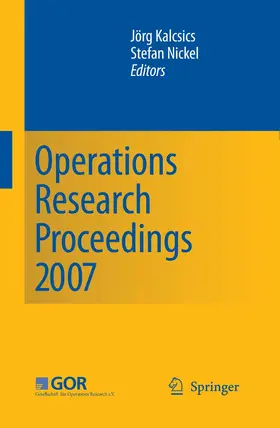 Kalcsics / Nickel | Operations Research Proceedings 2007 | E-Book | sack.de