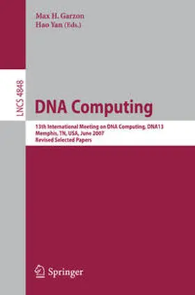 Garzon / Yan | DNA Computing | E-Book | sack.de