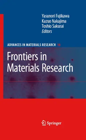 Fujikawa / Nakajima / Sakurai |  Frontiers in Materials Research | eBook | Sack Fachmedien