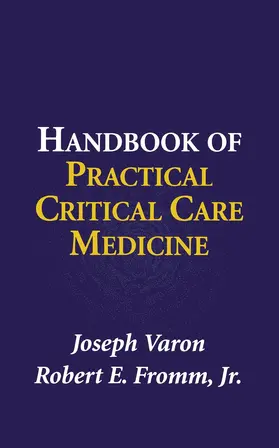 Fromm / Varon |  Handbook of Practical Critical Care Medicine | Buch |  Sack Fachmedien