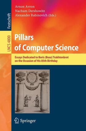Avron / Rabinovich / Dershowitz |  Pillars of Computer Science | Buch |  Sack Fachmedien