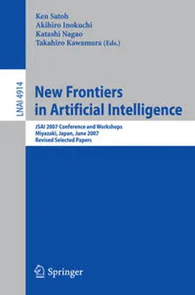 Satoh / Inokuchi / Nagao |  New Frontiers in Artificial Intelligence | eBook | Sack Fachmedien