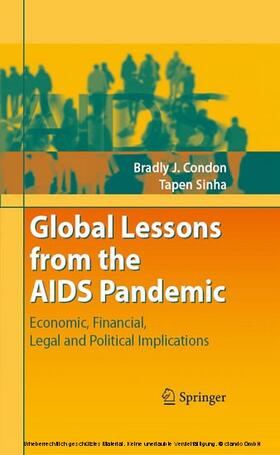 Condon / Sinha | Global Lessons from the AIDS Pandemic | E-Book | sack.de