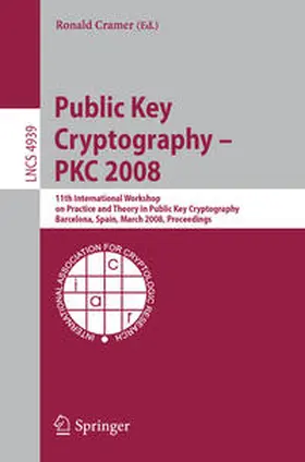 Cramer | Public Key Cryptography – PKC 2008 | E-Book | sack.de