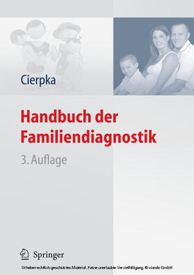 Cierpka / Cierpka. | Handbuch der Familiendiagnostik | E-Book | sack.de