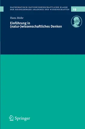 Mohr |  Einführung in (natur-)wissenschaftliches Denken | eBook | Sack Fachmedien