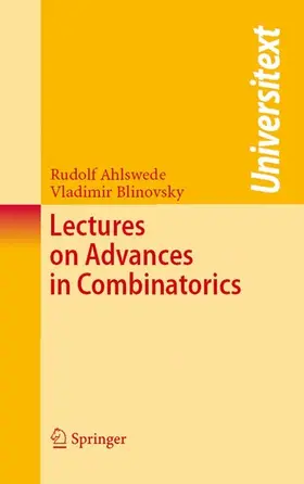 Ahlswede / Blinovsky | Lectures on Advances in Combinatorics | E-Book | sack.de