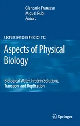 Franzese / Rubi |  Aspects of Physical Biology | eBook | Sack Fachmedien