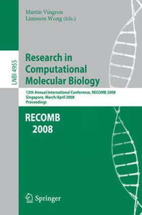 Vingron / Wong | Research in Computational Molecular Biology | E-Book | sack.de