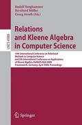 Berghammer / Möller / Struth |  Relations and Kleene Algebra in Computer Science | Buch |  Sack Fachmedien