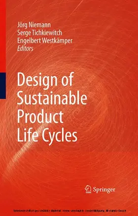 Niemann / Tichkiewitch / Westkämper | Design of Sustainable Product Life Cycles | E-Book | www.sack.de